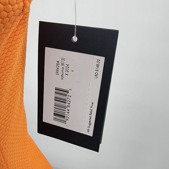 Kate Spade Womens Small Orange Scalloped One-Piece Swimsuit NEW $148 - Picture 3 of 9